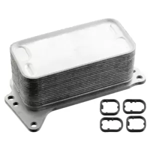 Image of Oil Cooler (With Gasket Set) 105959 by Febi Bilstein