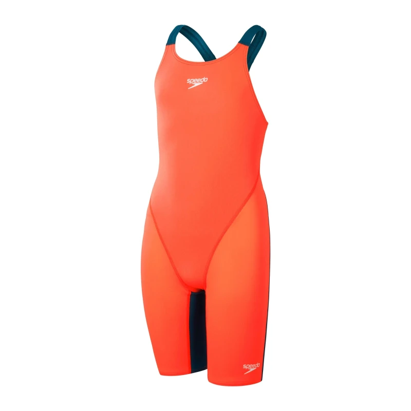 Image of Speedo Kids One Piece Swimsuit Red/Blue female 7-8 (S)