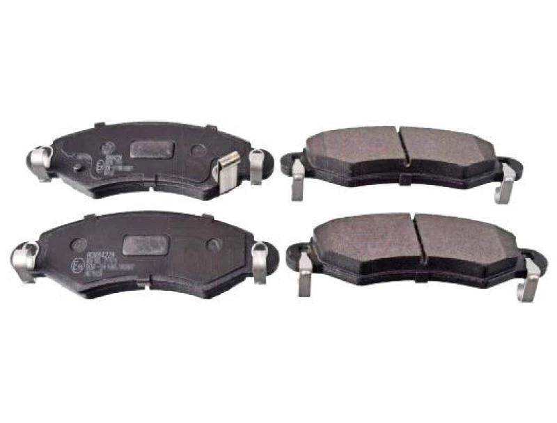 Image of Blue PRINT ADK84228 Brake pad set Front Axle, with acoustic wear warning Brake Pad Set,disc brake (402)