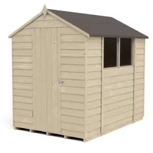 Image of 7x5ft Forest Overlap Pressure Treated Apex Shed
