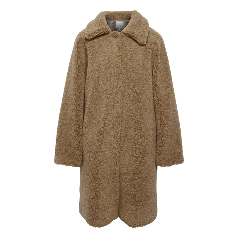 Image of Ichi Womens coat Ichi Harlene 2 Beige Female 36