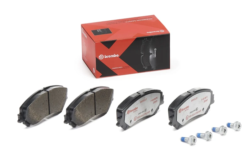 Image of BREMBO Brake pad set BREMBO P 68 067X