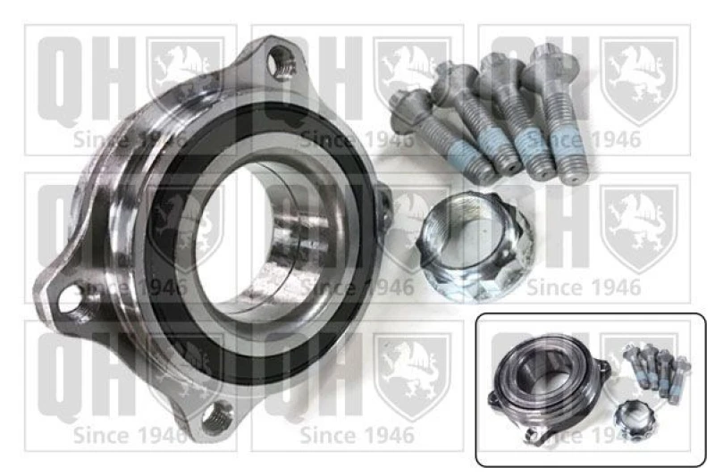 Image of QUINTON HAZELL Wheel bearing kit QUINTON HAZELL QWB1608