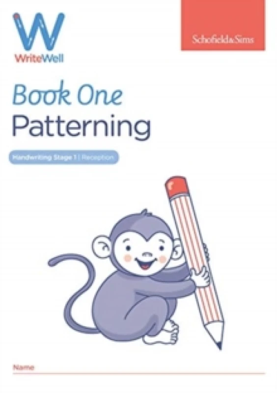 Image of Carol Matchett WriteWell 1: Patterning, Early Years Foundation Stage, Ages 4-5 Book Multi unisex