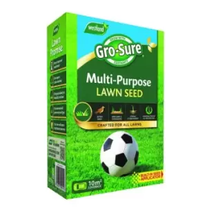 Image of Westland Gro-Sure Multi Purpose Lawn Seed, 10 Sq. m, 300g