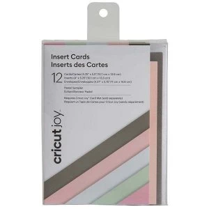 Image of Cricut Joy Insert Cards Pastel Set of 12