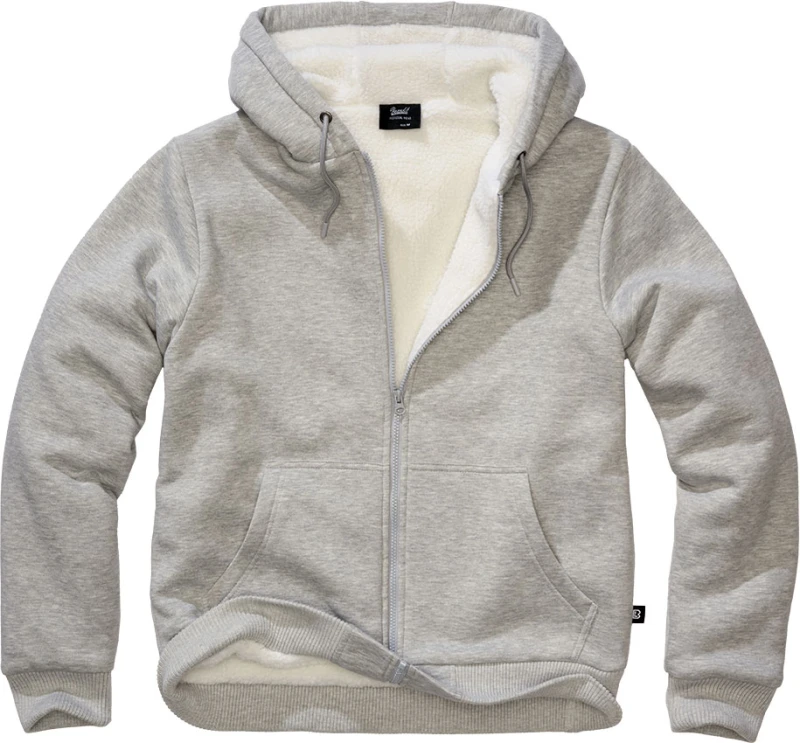 Image of Brandit Teddy Sweater, hoodie , color: Light Grey , size: 6XL