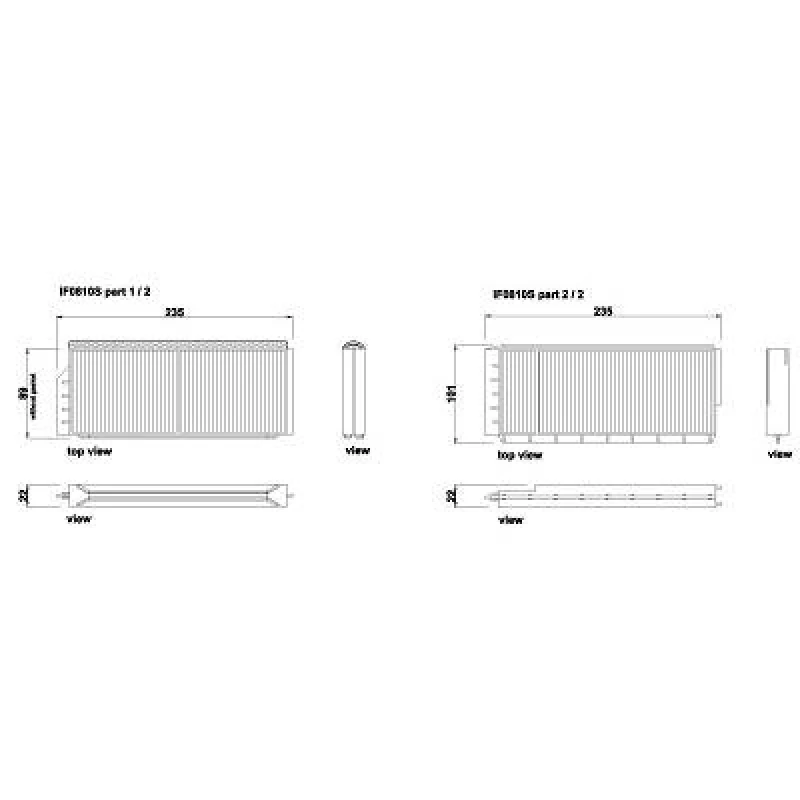 Image of Pollen filter DIEDERICHS DCI0810S