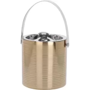 image of Excellent Houseware SS DblWallIceBucket24 - Gold