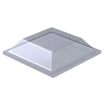 R-TECH 310007 PU Square Protective Feet 12.7 x 12.7 x 3.1 - Clear ...