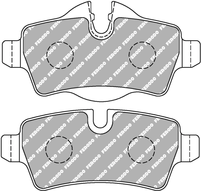Image of Brake pad set FERODO RACING FCP1975H