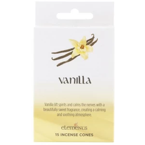 image of 12 Packs of Elements Vanilla Incense Cones