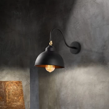 Image of Sa?lam - 3742 Black Wall Lamp