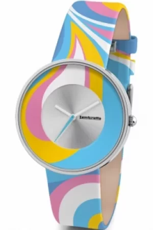 image of Ladies Lambretta Cielo Paisley Watch 2128BLU