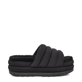 Image of Ugg Puft Slide Sandals - Black