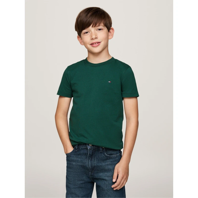 Image of Tommy Hilfiger Original T Shirt Children's Onamental L6K unisex 16Y