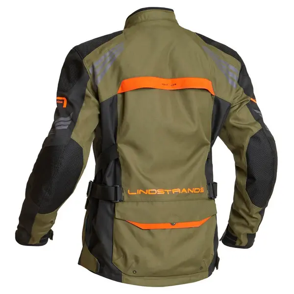 Image of Lindstrands Transtrand Jacket Green Orange Size 48