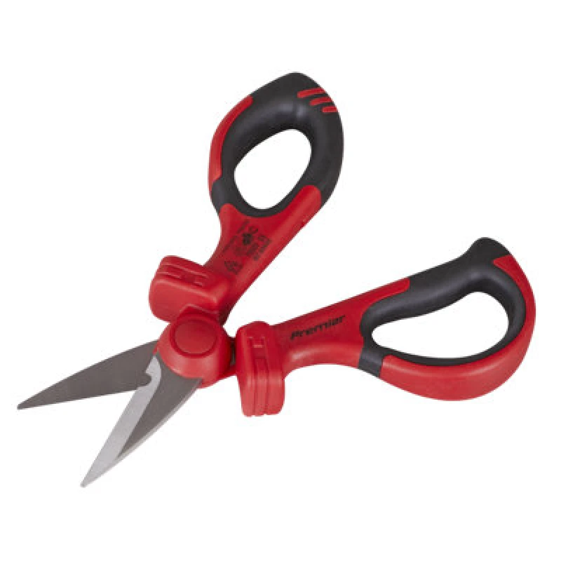 Image of Sealey VDE Insulated Electricians Scissors