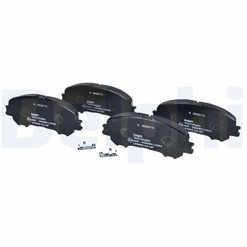 Image of DELPHI Brake pad set DELPHI LP3693