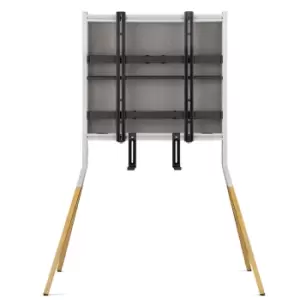 Image of One For All Falcon Universal TV Stand for Screen Size 32-70 inch - Oak & Silver Grey