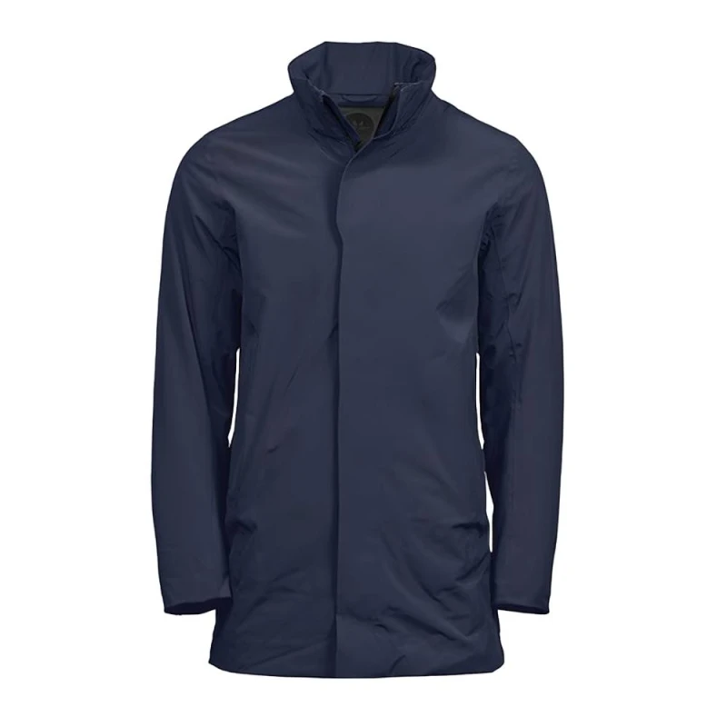 Image of TEE JAYS Mens All Weather Parka in Mid Navy Size: Medium Mid Navy Male M