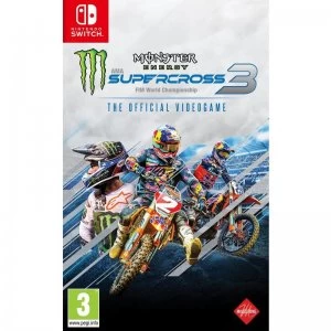 image of Monster Energy Supercross 3 Nintendo Switch Game