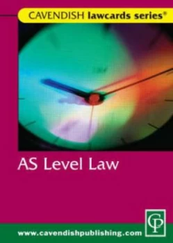Image of As Level Lawcards by Routledge-Cavendish Paperback