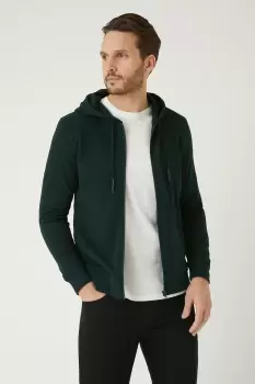 Image of Mens Zip Thru Hoodie