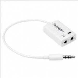 Image of Headset Splitter Adapter White