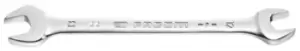 Image of Facom Metric 17 x 19mm Satin Chrome Double Ended Open Spanner