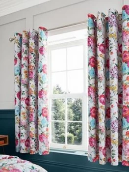 Image of Catherine Lansfield Salisbury Blackout Eyelet Curtains