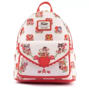 Image of Loungefly Funko Villainous Valentines Mini Backpack