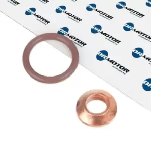 Image of DR.MOTOR AUTOMOTIVE Gaskets MITSUBISHI DRM0337 ME016539,ME192479 Seal Kit, injector nozzle