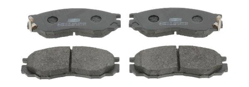 Image of CHAMPION 572419CH Brake pad set with acoustic wear warning Brake Pad Set,disc brake (402)