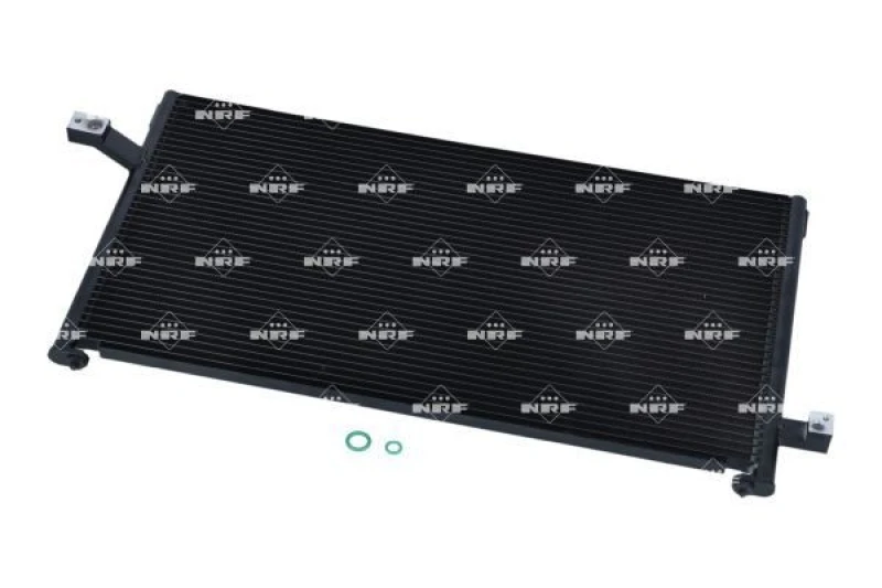 Image of NRF 35877 Condenser EASY FIT with seal ring, with nitrogen filling Aluminium Condenser,air conditioning (448)