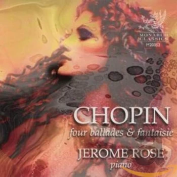 Image of ROSE JEROME (piano) - Four Ballades and Fantasies (Rose) CD