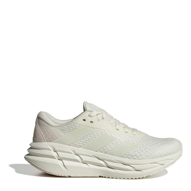 Image of adidas Adistar 3 Runner Trainers Womens White/Mauve female 3.5 (36)
