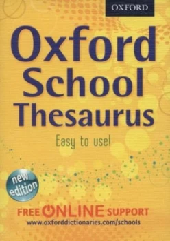 Image of Oxford School Thesaurus by Oxford Dictionaries Paperback