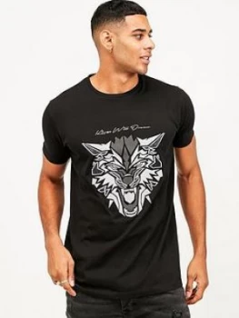 Image of Kings Will Dream Wolf Tee, Black, Size XL, Men