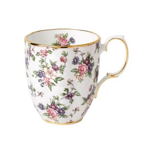 image of Royal Albert 100 years 1940 english chintz mug