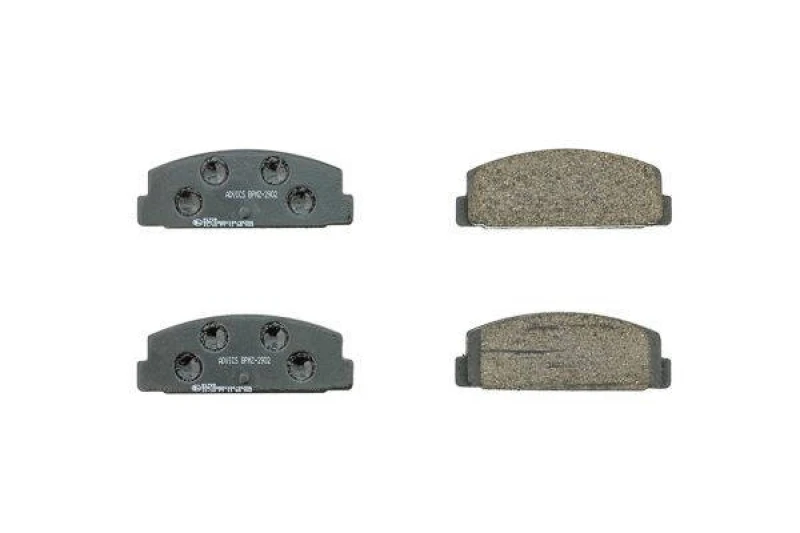Image of AISIN BPMZ-2902 Brake pad set Premium ADVICS by AISIN not prepared for wear warning indicator Brake Pad Set,disc brake (402)
