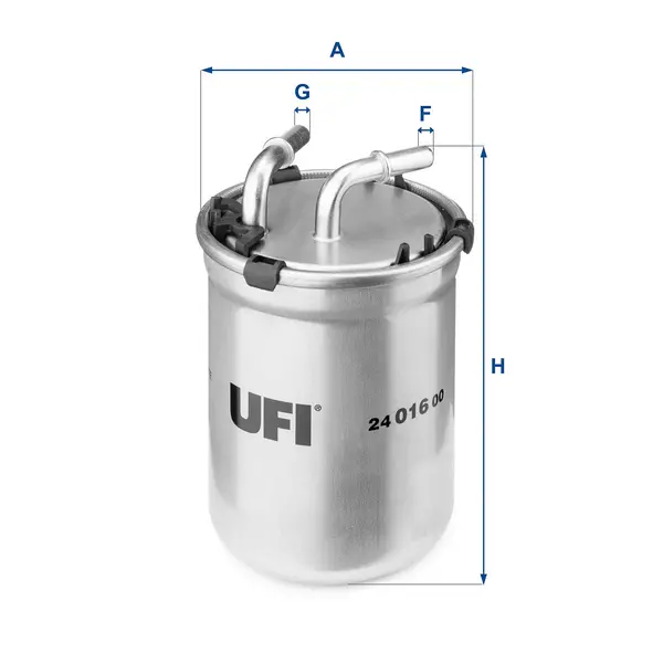 Image of UFI 24.016.00 Fuel Filter