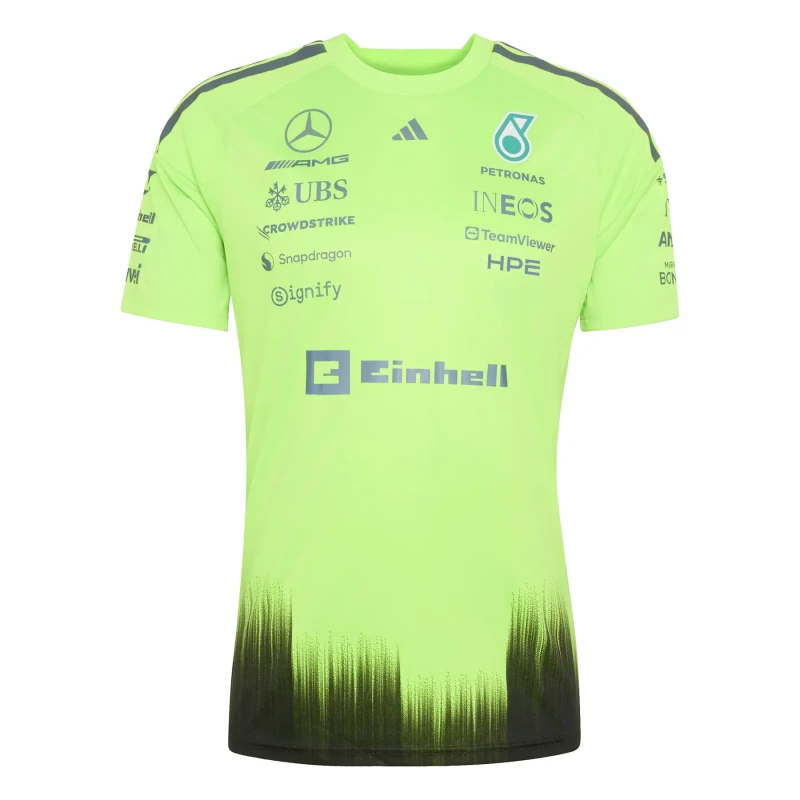 Image of Adidas Mercedes AMG Jersey Petronas Formula One Team Set up Vert Male M