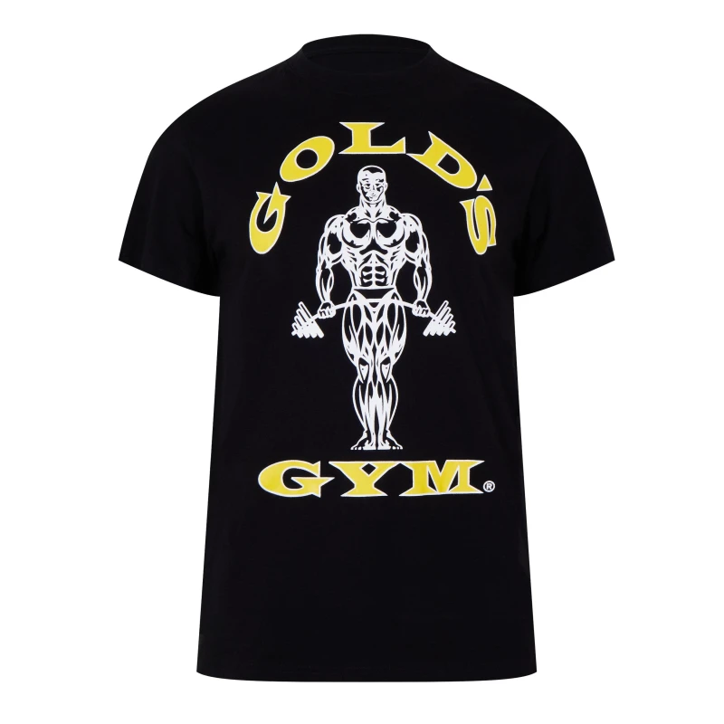 Image of Golds Gym Muscle Joe T Shirt Mens Black male Large