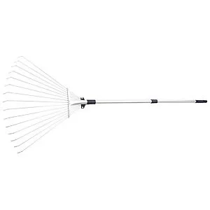Image of Expanding traditional lawn rake