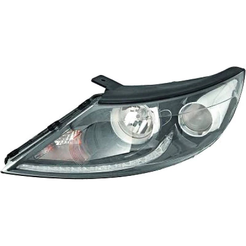 Image of DIEDERICHS 6522882 Headlights H7/H7, with electric motor, Right Headlight (259)