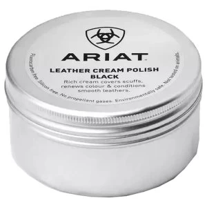 image of Ariat Leather Cream Polish Black