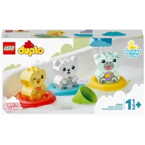 image of LEGO DUPLO: Bath Time Fun Floating Animal Train (10965)