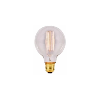 image of 60W Vintage Globe Lamp - Clear (ES/E27) - Bell