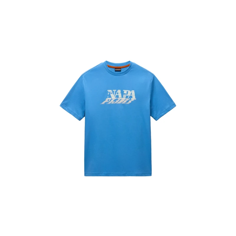 Image of Napapijri T-Shirt Napapijri Lodestar Bleu Male XS